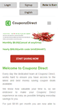 Mobile Screenshot of couponzdirect.com